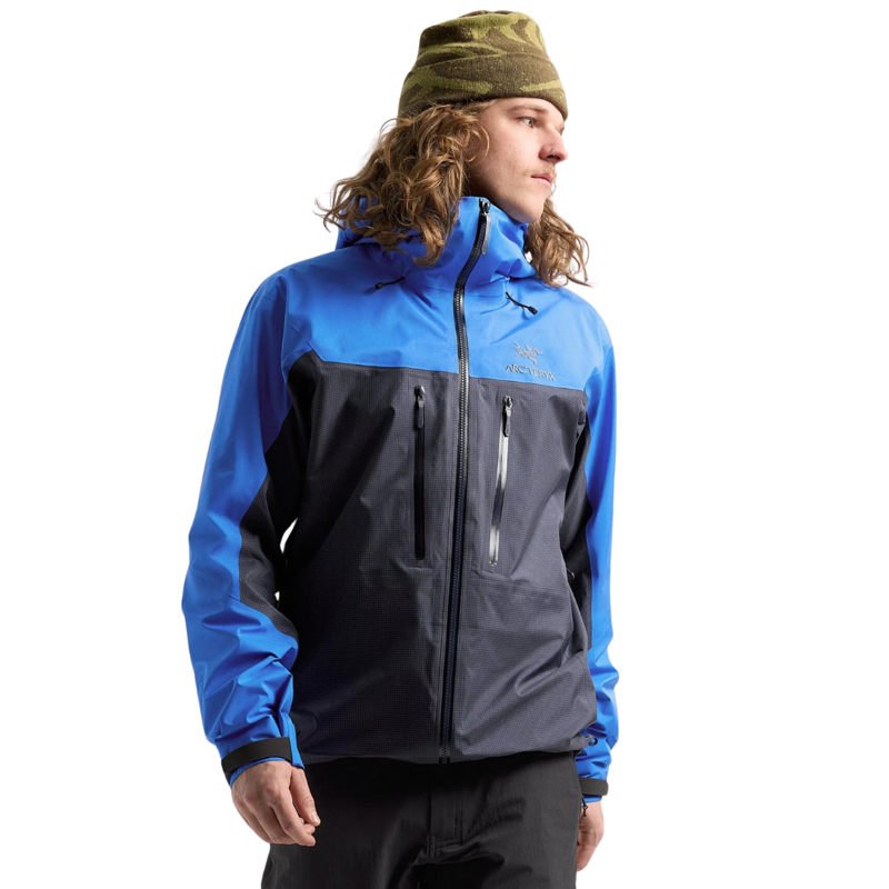 Arc'teryx Men's Alpha Jacket in Light Vitality/Black Sapphire-1