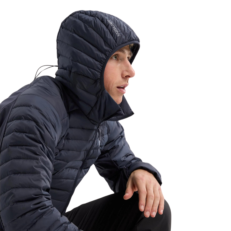 Arc'teryx Men's Cerium Hybrid Hoody in Black Sapphire-3