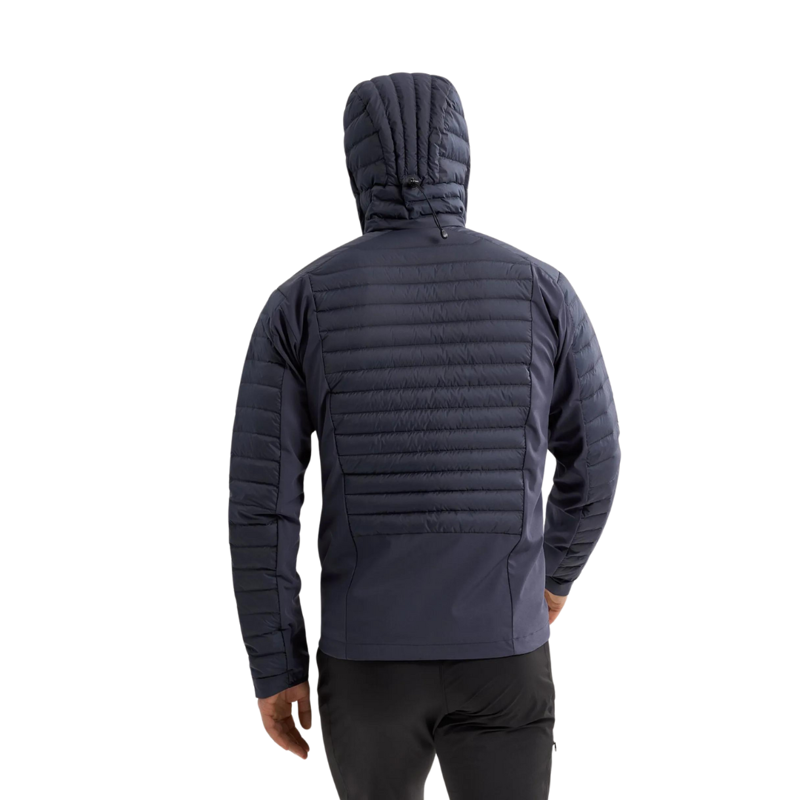 Arc'teryx Men's Cerium Hybrid Hoody in Black Sapphire-2