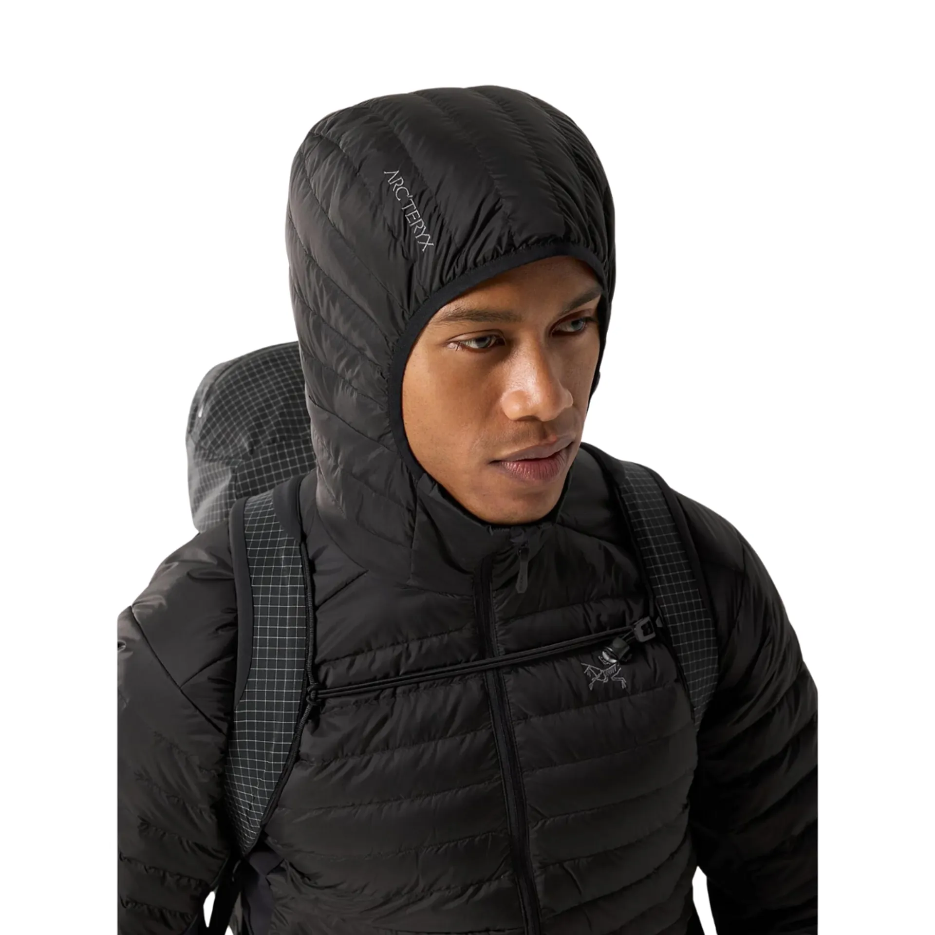 Arc'teryx Men's Cerium Hybrid Hoody in Black Arc'teryx Men's Cerium Hybrid Hoody in Black
