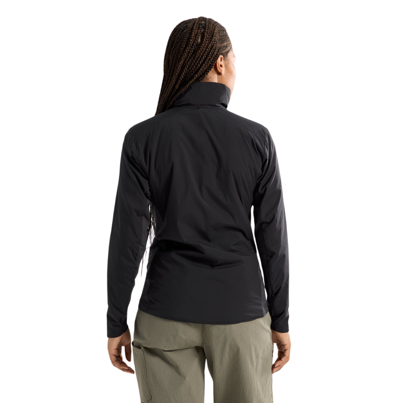 Arc'teryx Women's Atom Lightweight Hoody in Black-2