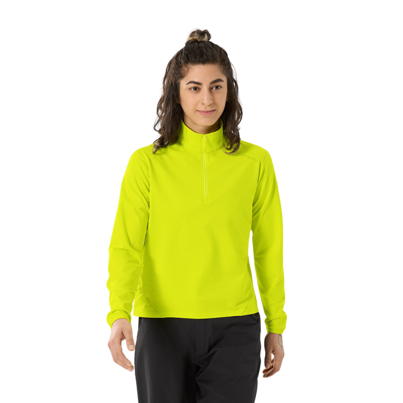 Arc'teryx Women's Kyanite Lightweight Zip Neck in Euphoria-2