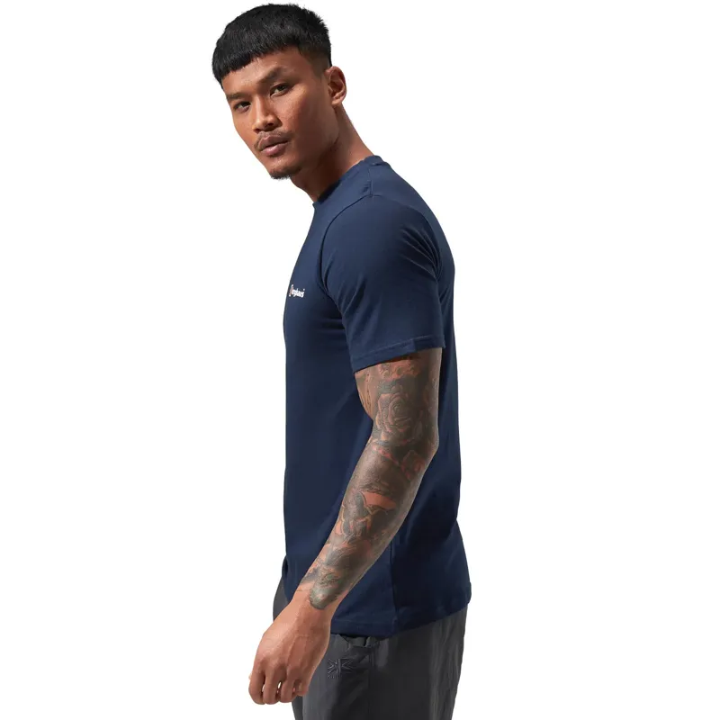 Berghaus Men's Classic Logo T-Shirt in Dark Blue-4