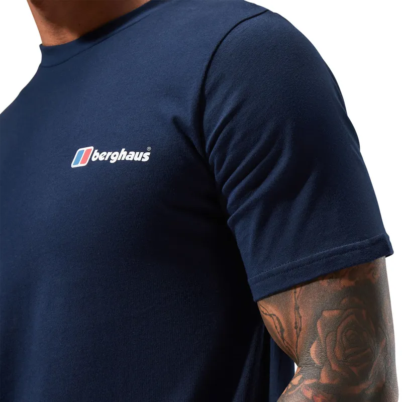 Berghaus Men's Classic Logo T-Shirt in Dark Blue-6
