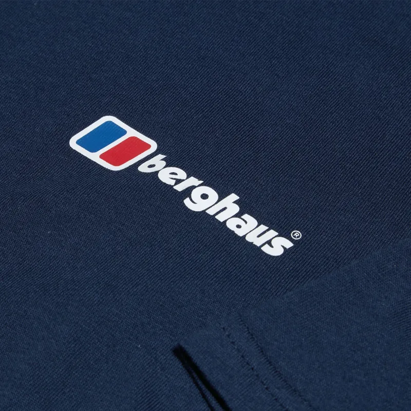 Berghaus Men's Classic Logo T-Shirt in Dark Blue-5