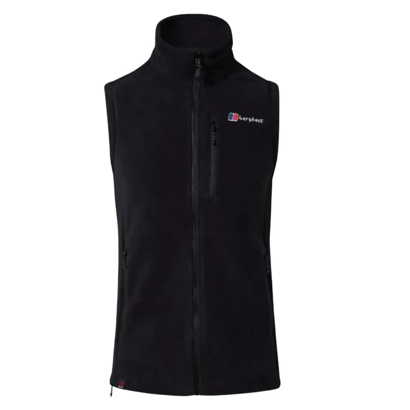 Berghaus Men's Prism Polartec InterActive Fleece Vest in Black