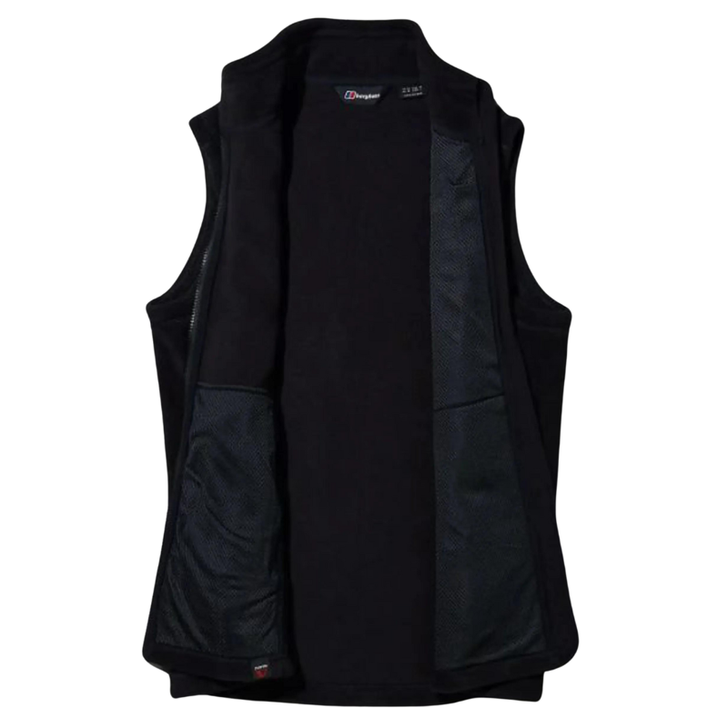 Berghaus Men's Prism Polartec InterActive Fleece Vest in Black-1