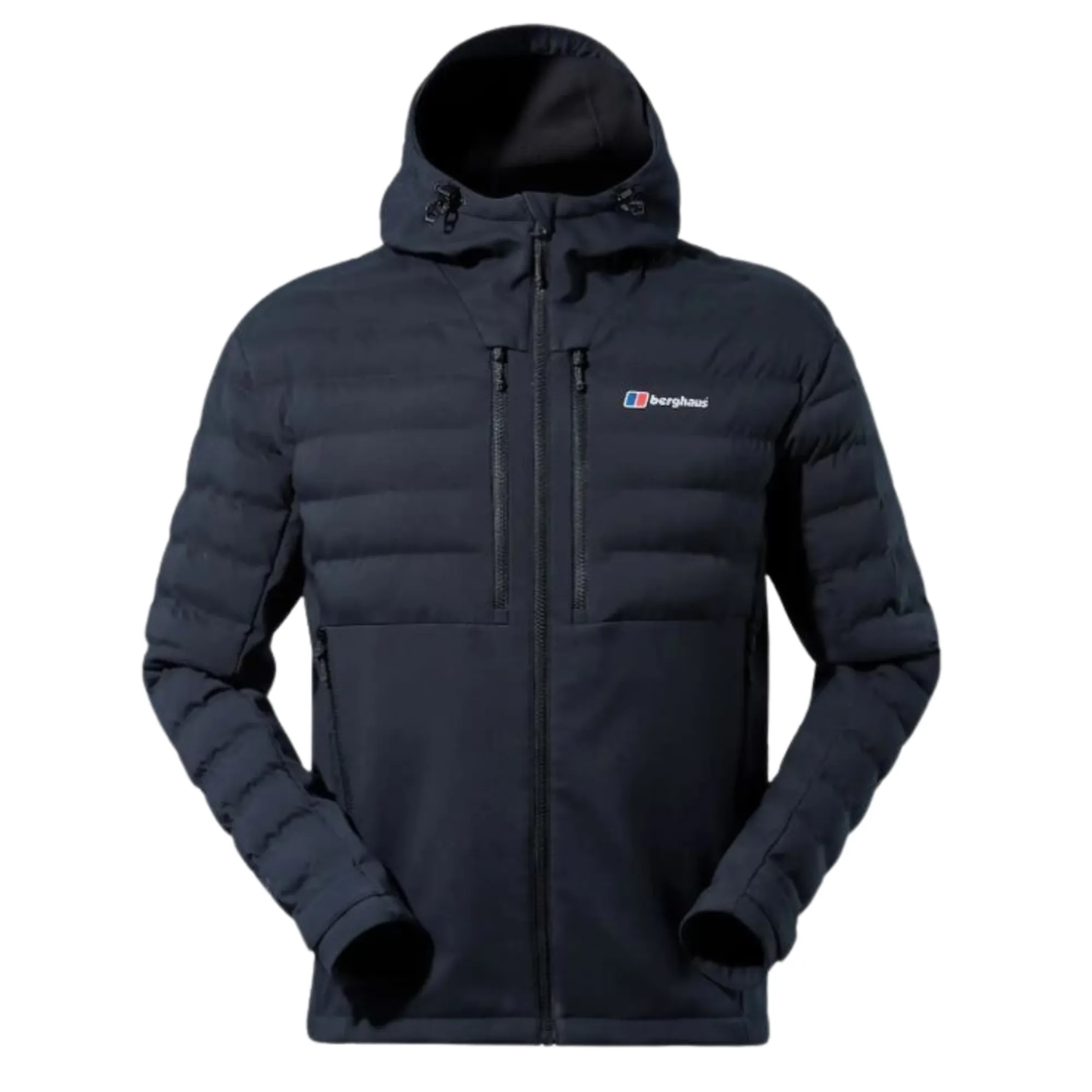 Berghaus Men s Theran Hybrid Hooded Jacket in Black