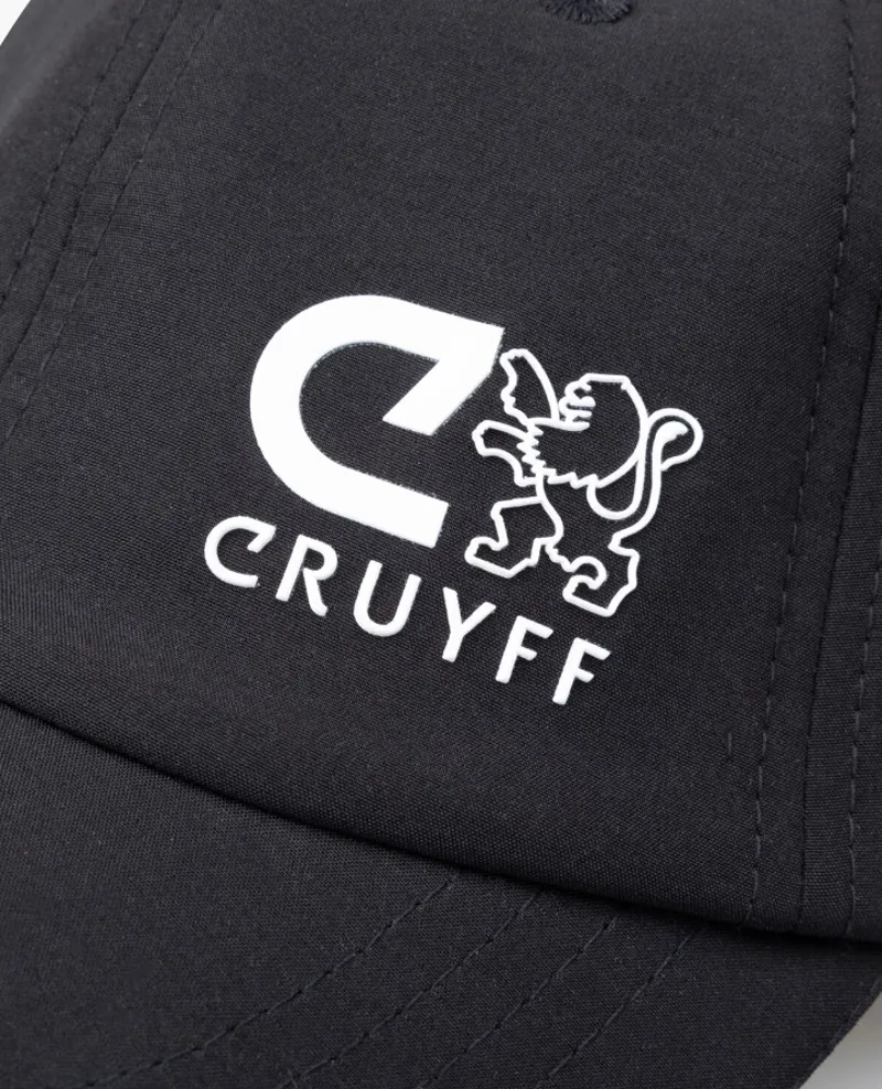 Cruyff Adult Sports Movement Cap in Black-3