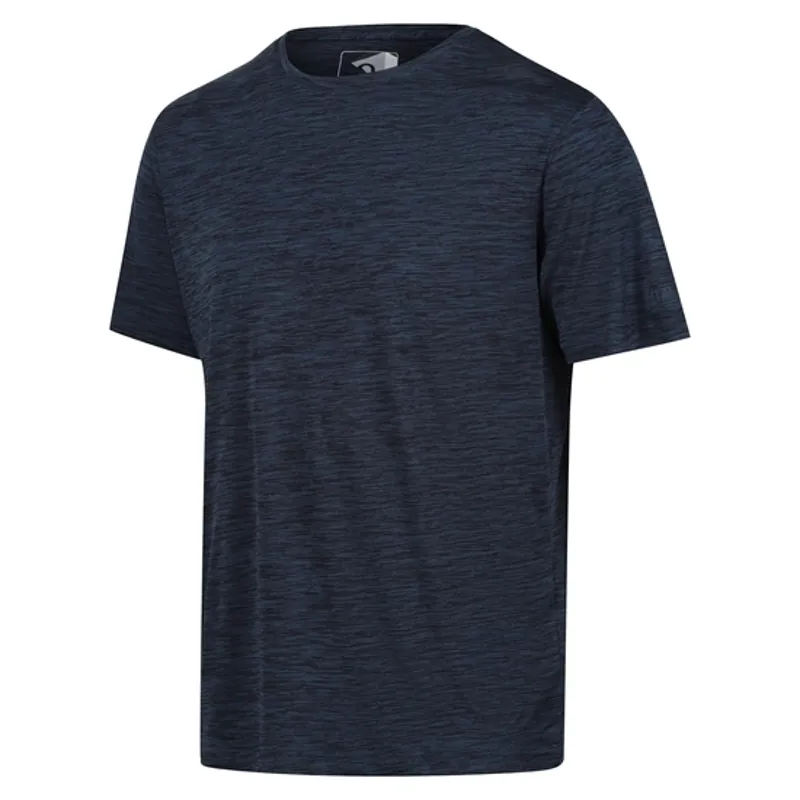 Regatta Men's Fingal Edition Marl Short Sleeve T-Shirt in Blue Wing 