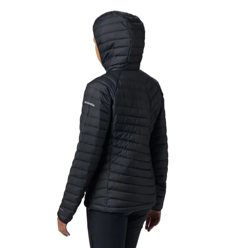 Columbia Women's Powder Lite Hooded Jacket in Black-1