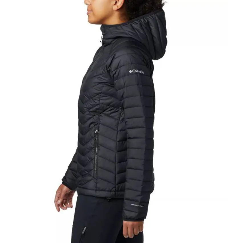 Columbia Women's Powder Lite Hooded Jacket in Black-2