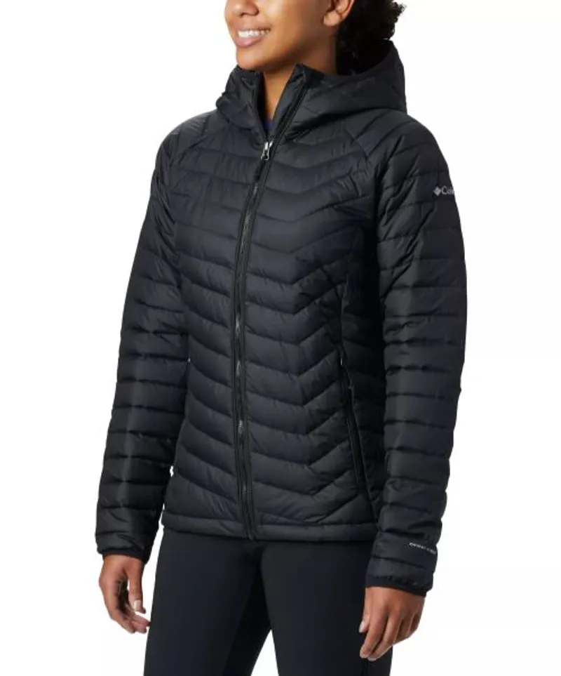 Columbia Women's Powder Lite Hooded Jacket in Black