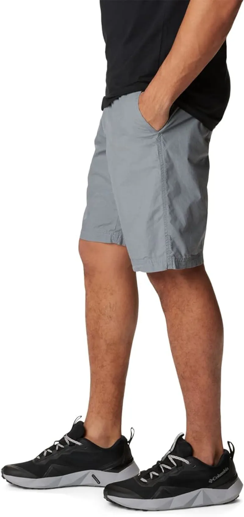 Columbia Men's Washed Out Shorts in Grey Ash-2