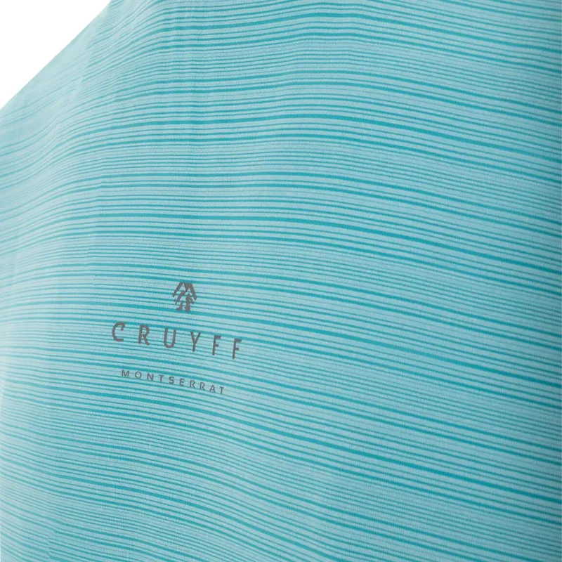 Cruyff Men's Advance T-Shirt in Sky Blue-5