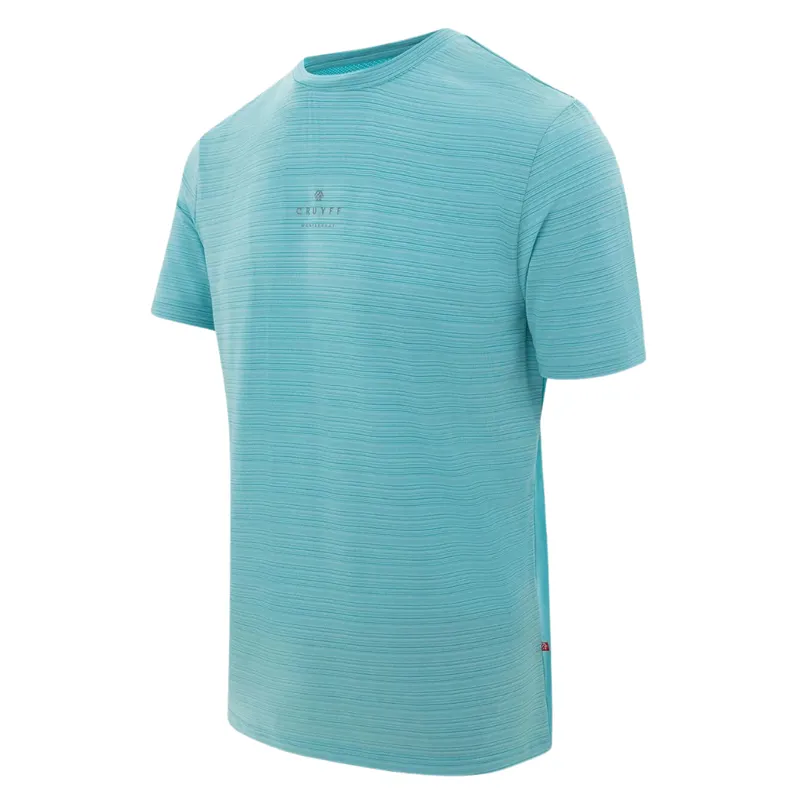 Cruyff Men's Advance T-Shirt in Sky Blue-2