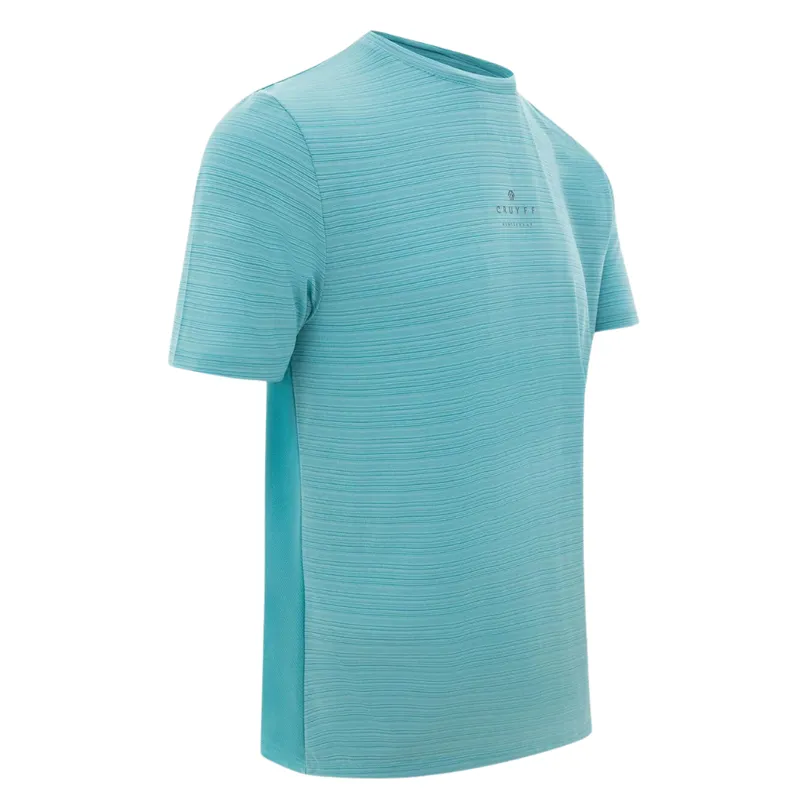 Cruyff Men's Advance T-Shirt in Sky Blue-3
