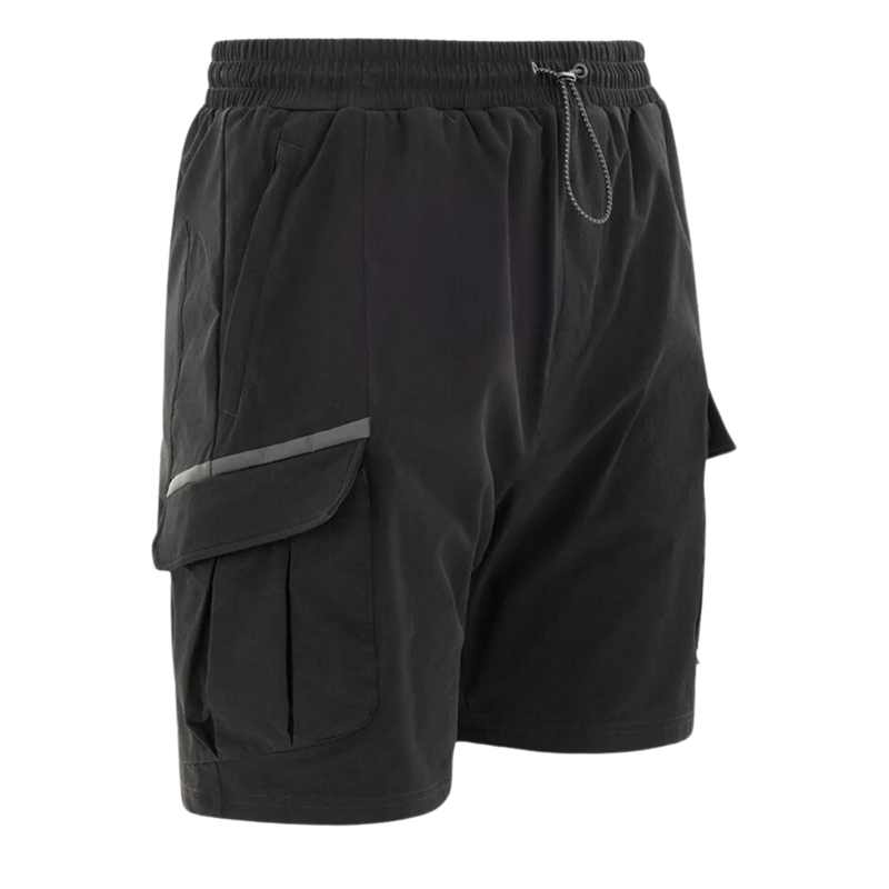Cruyff Men's Core Cargo Tech Shorts in Black-3