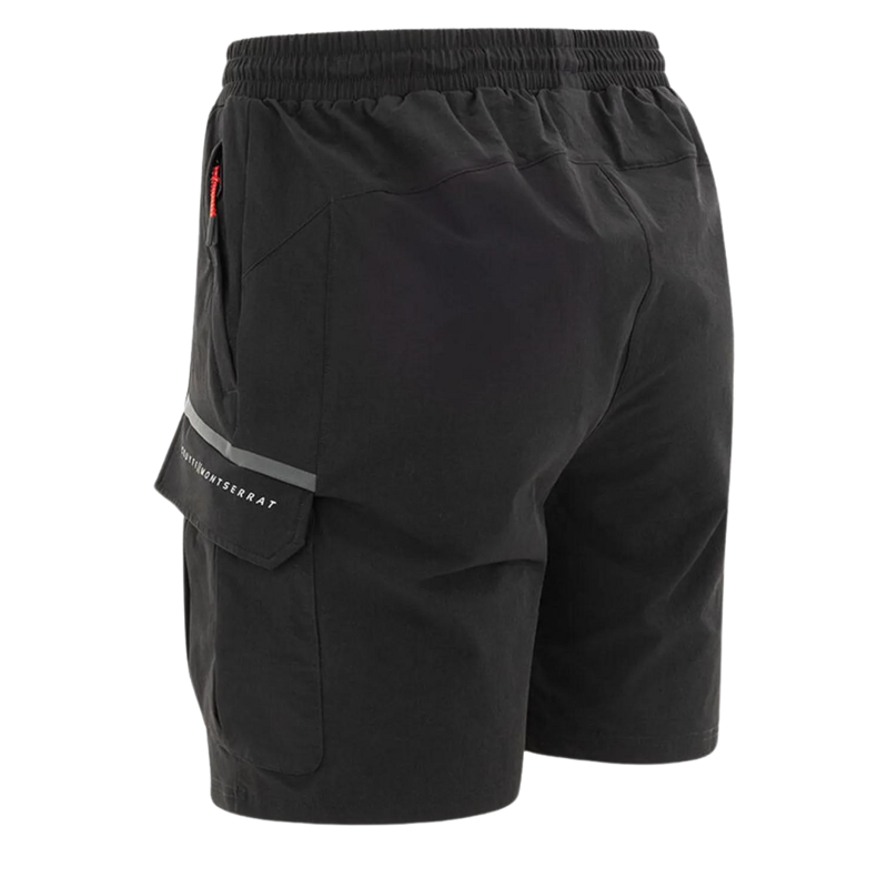 Cruyff Men's Core Cargo Tech Shorts in Black-2