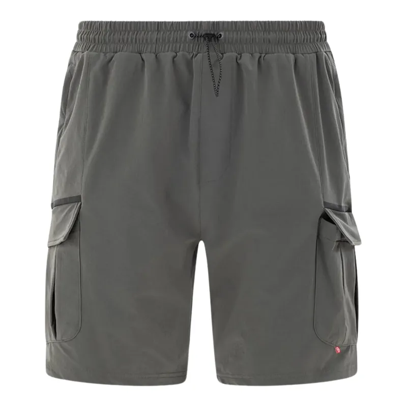 Cruyff Men's Core Cargo Tech Shorts in Dark Slate