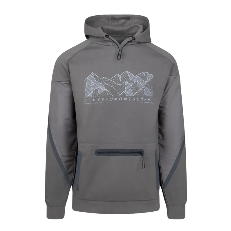 Cruyff Men's Montserrat Hoodie in Grey