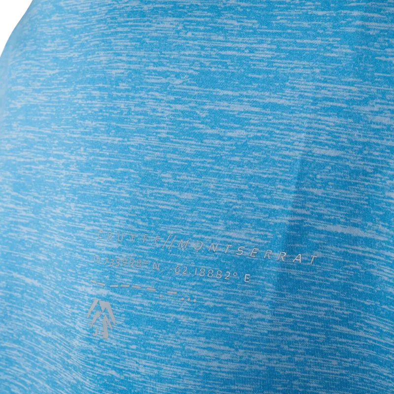 Cruyff Men's Montserrat Salvador T-Shirt in Sky Light Blue -4