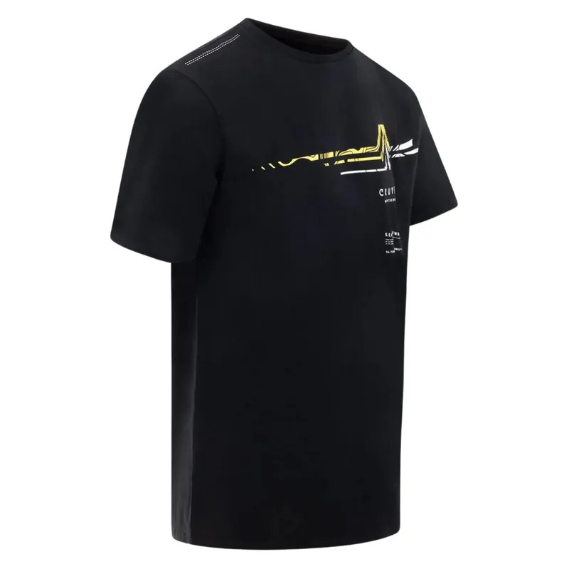 Cruyff Men's Plateau T-Shirt in Black-2