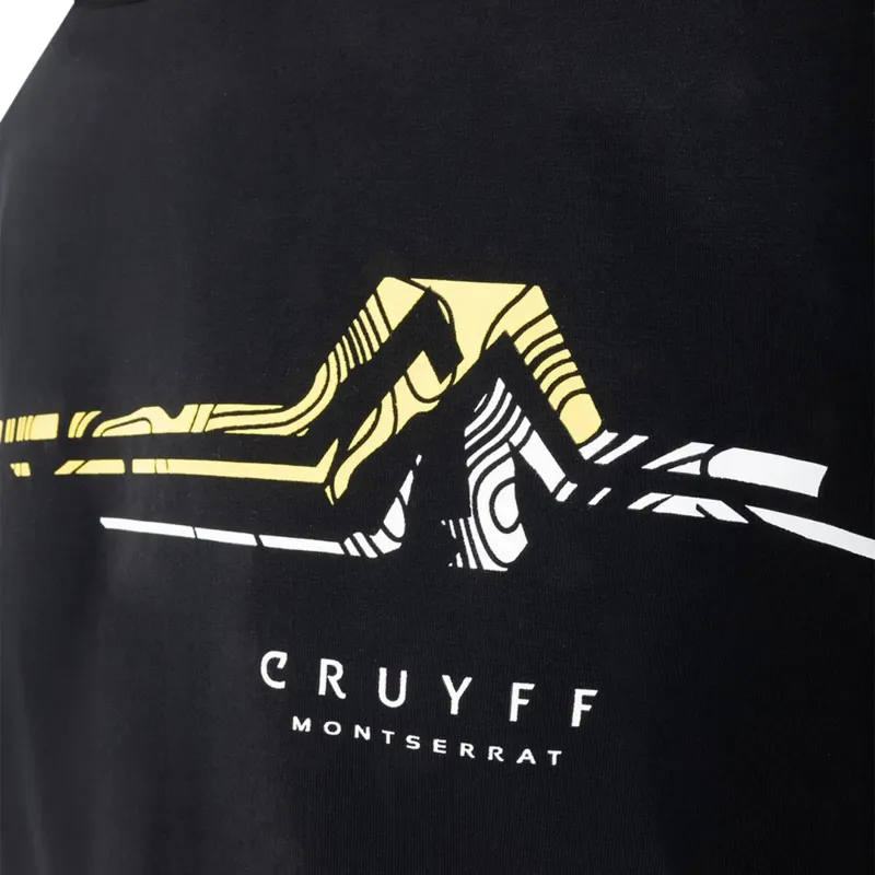 Cruyff Men's Plateau T-Shirt in Black-5