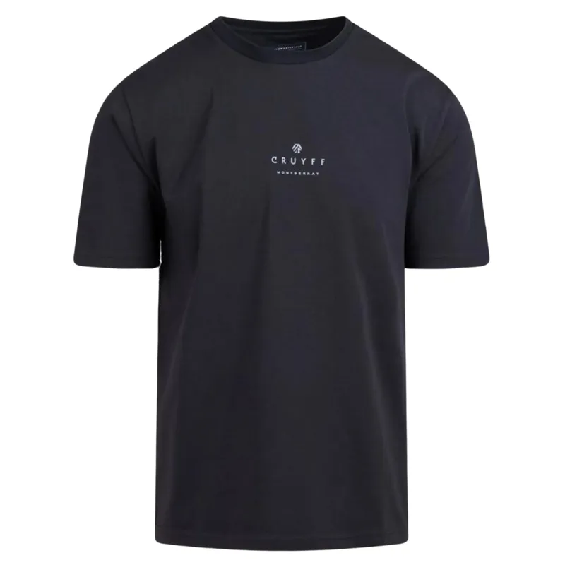Cruyff Men's Location Short Sleeve T-Shirt in Black