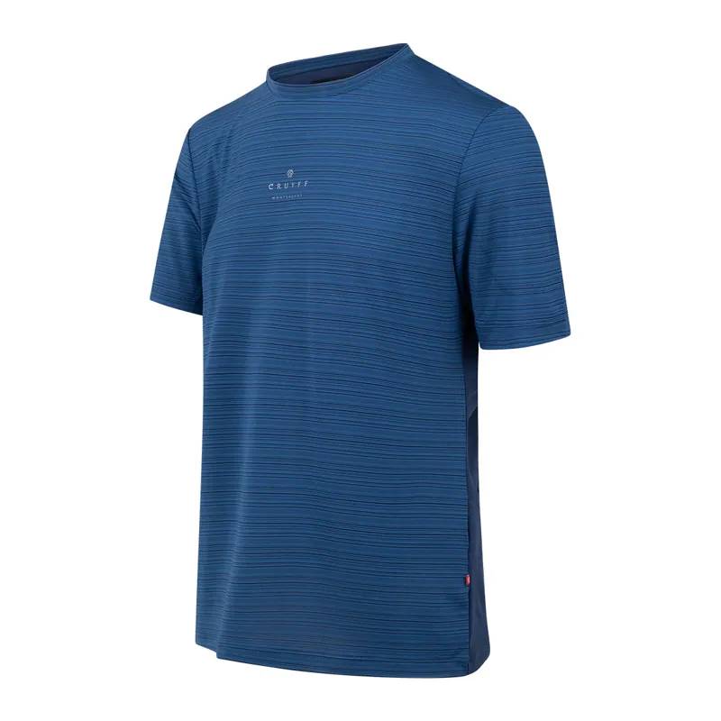 Cruyff Men's Advance T-Shirt in Navy-1