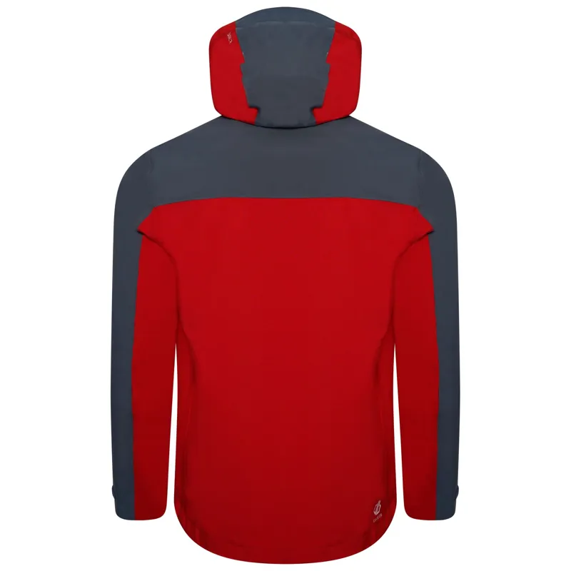 Dare2b Men's Diluent Era Jacket in Danger Red/Orion Grey-1