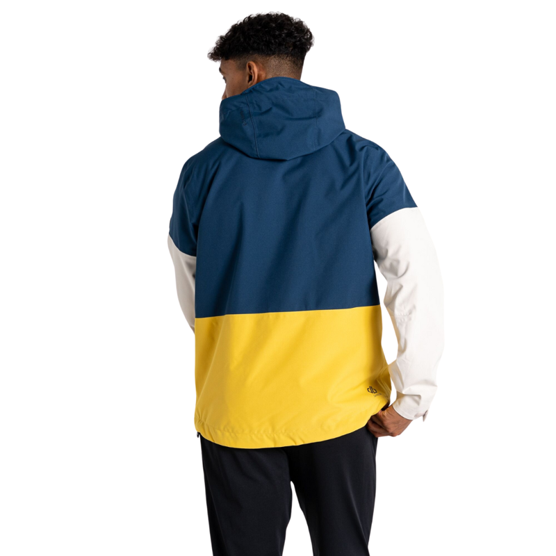 Dare2b Men's Terrain Jacket in Moonlight Denim/Ceylon Yellow-1