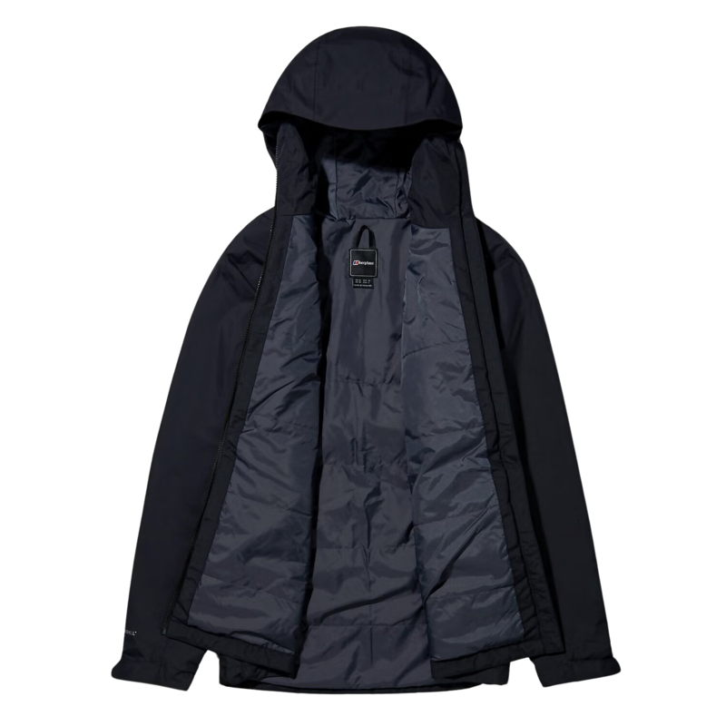 Berghaus Men's Deluge Pro 2.0 Insulated Jacket in Black-2