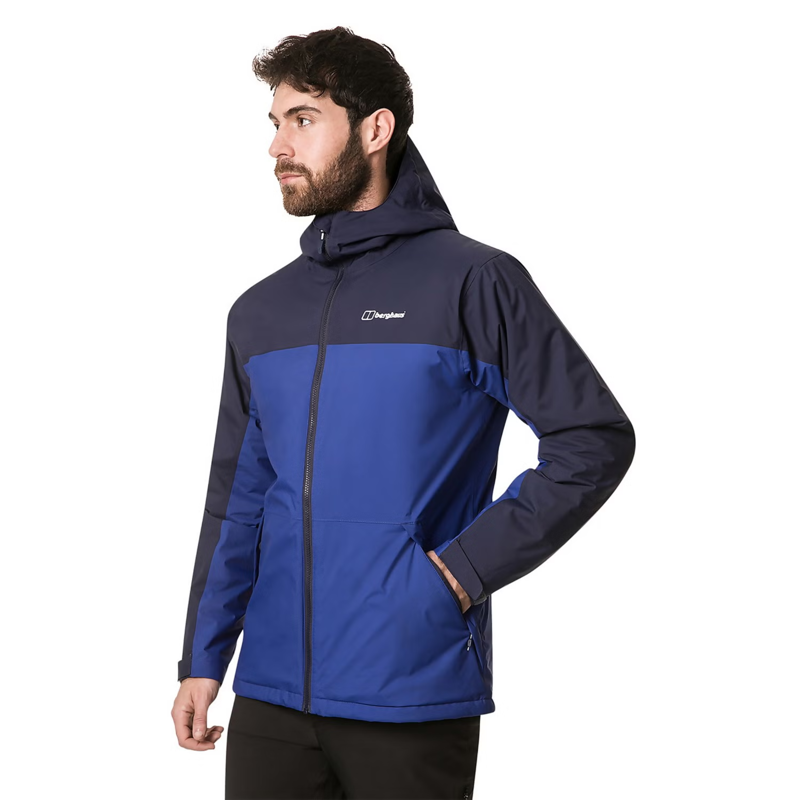 Berghaus Deluge Pro Mens Insulated Jacket in Blue -2