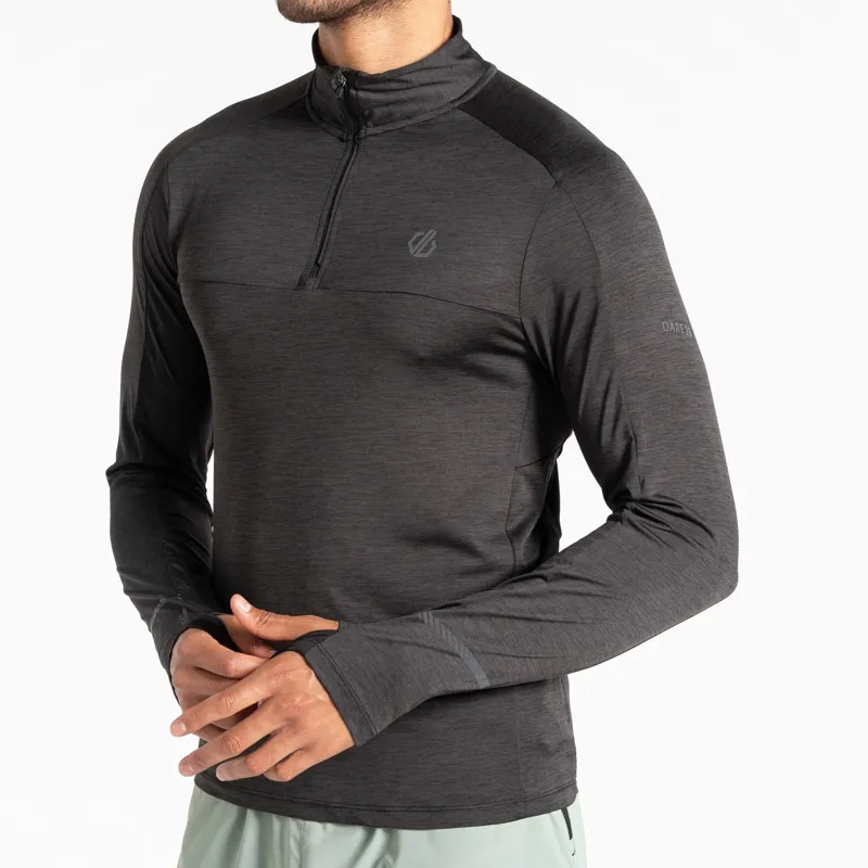 Dare2b Men's Jermaine Jenas Power Up II Jersey in Black Marl-5