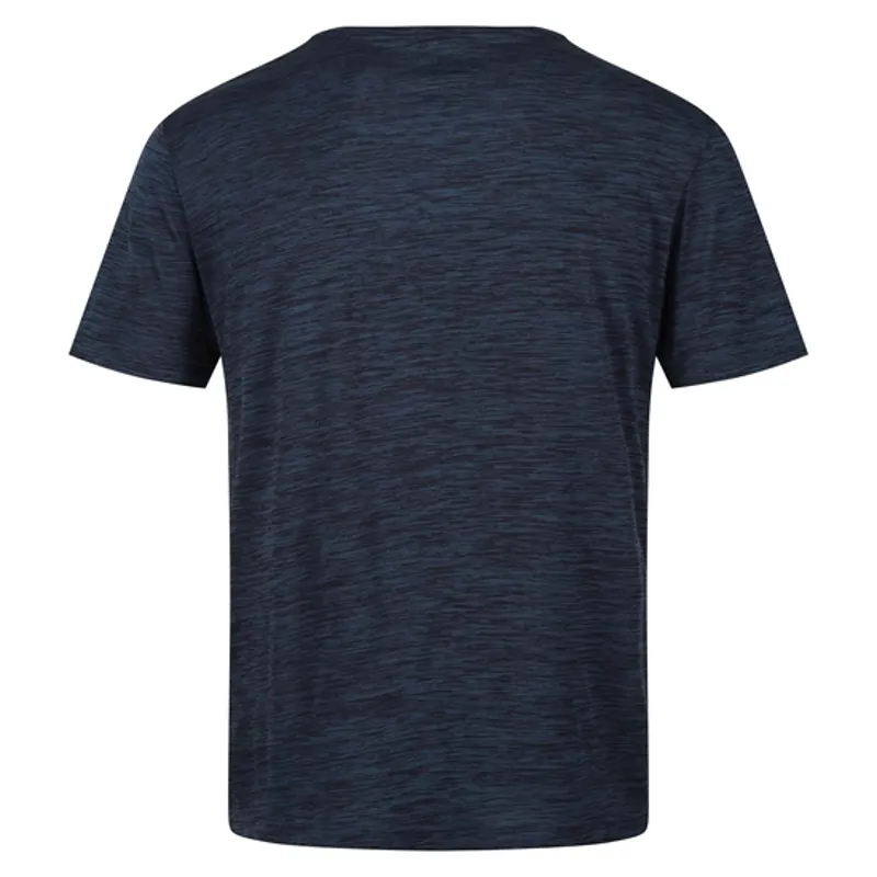 Regatta Men's Fingal Edition Marl Short Sleeve T-Shirt in Blue Wing -2