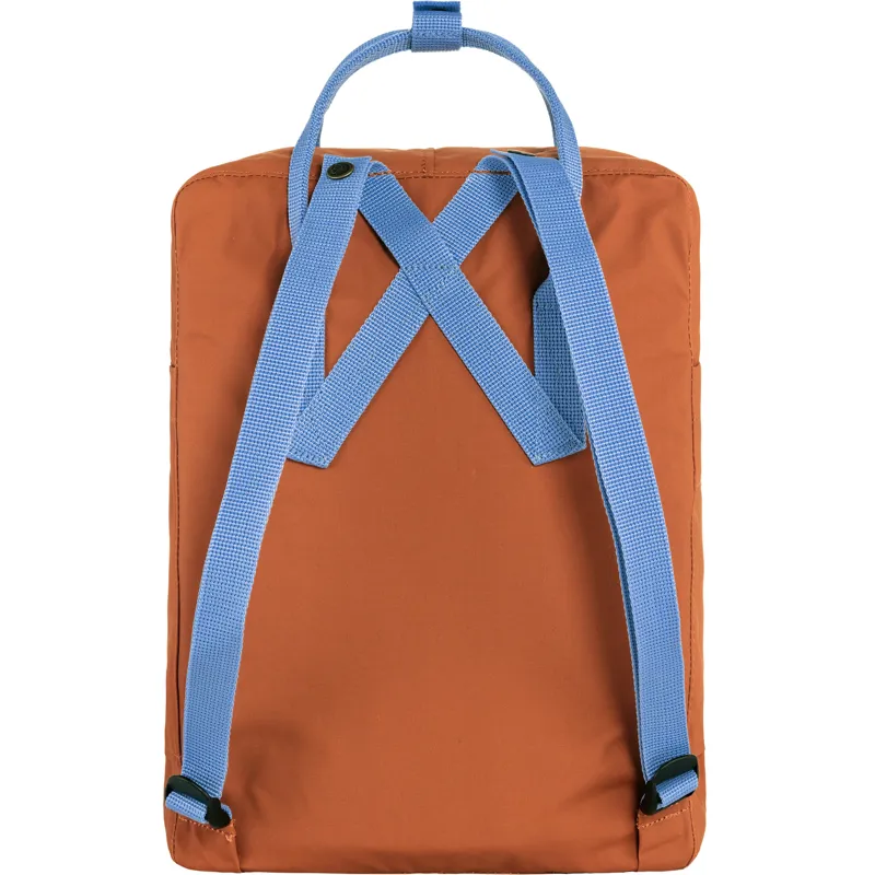 Fjallraven Kanken in Terracotta Brown/Ultramarine-2