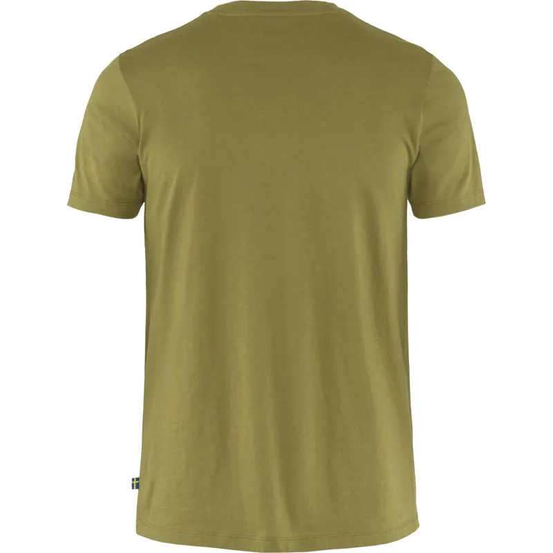 Fjallraven Men's Fox Short Sleeve T-Shirt in Moss Green-1