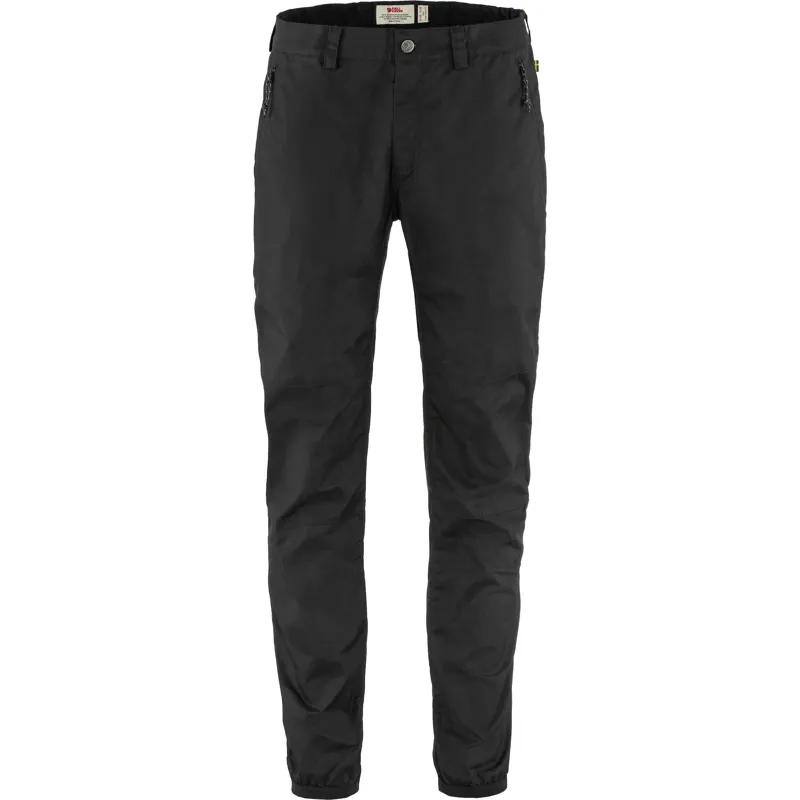 Fjallraven Men's Vardag Trousers in Black