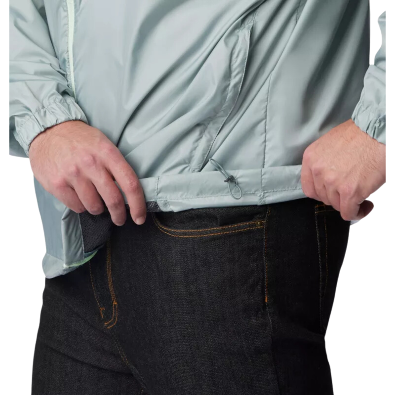 Columbia Men's Flash Challenger Novelty Windbreaker in Niagara Metal - Extended Sizes-5