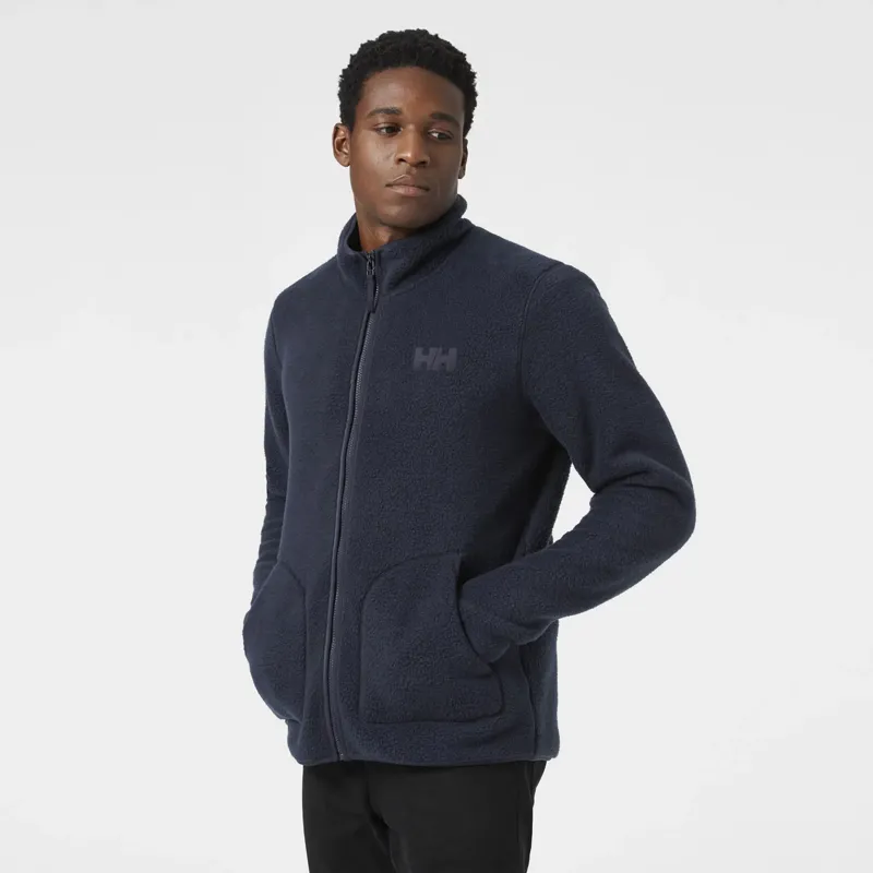 Helly Hansen Men's Panorama Pile Jacket in Navy-4