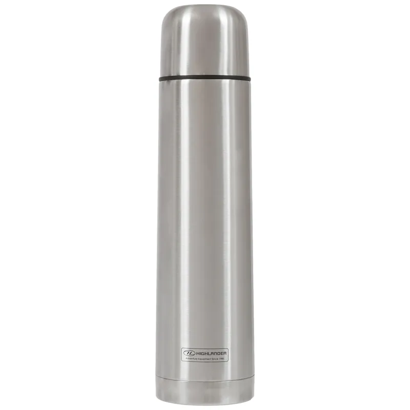 Highlander 1L DuroFlask  in Silver