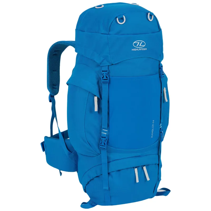 Highlander Rambler Rucksack 44L in Blue -1