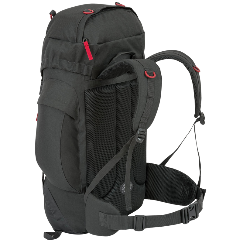Highlander Rambler Rucksack 44L in Charcoal -2