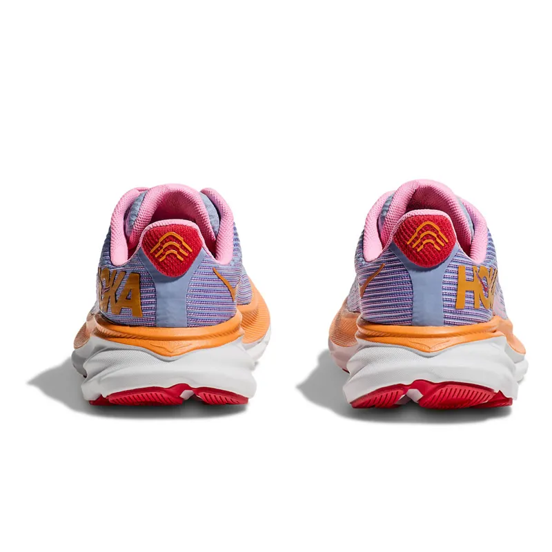 Hoka Youth Clifton 9 in Peony/Mirage-7