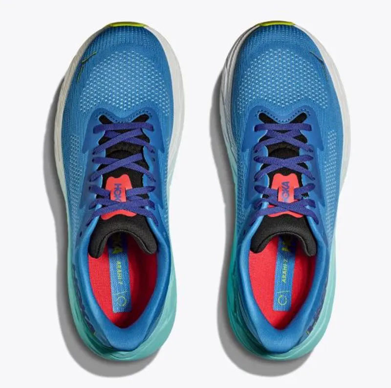 Hoka Men's Arahi 7 in Virtual Blue/Cerise-6