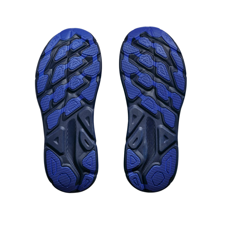 Hoka Men's Clifton 9 Gore-Tex in Dazzling Blue/Evening Sky-5