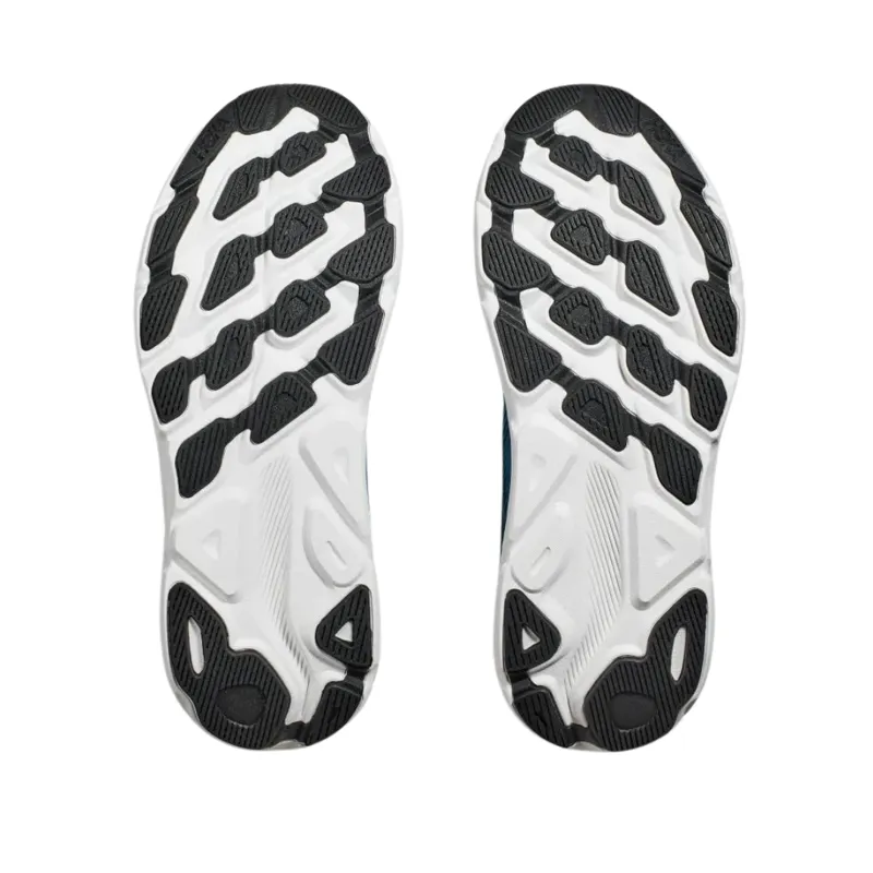 Hoka Men's Clifton 9 Shoes in Midnight Ocean/Bluesteel-3