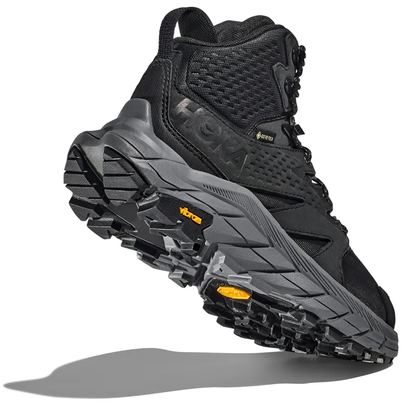 Hoka Women's Anacapa Gore-Tex Mid Boots in Black-1