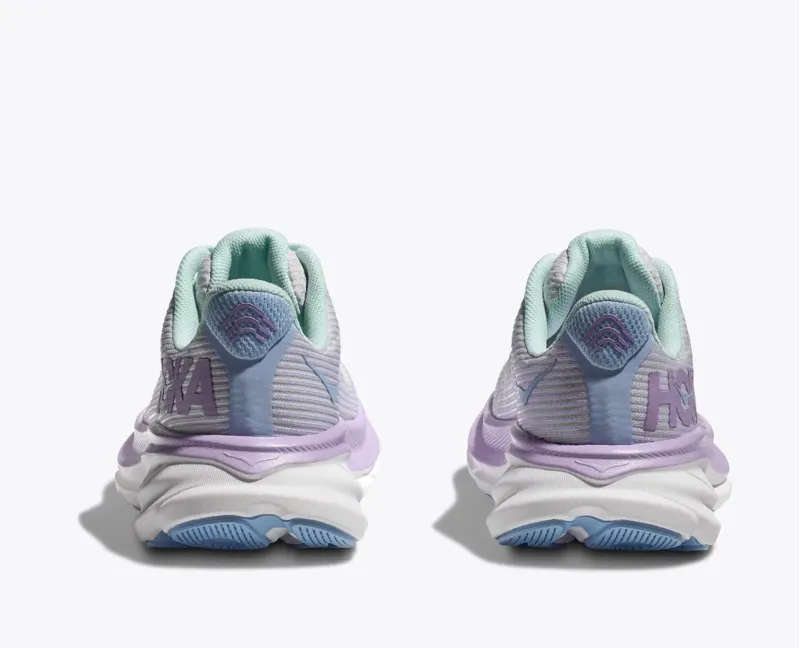 Hoka Youth Clifton 9 in Sunlit Ocean/Lilac Mist-6